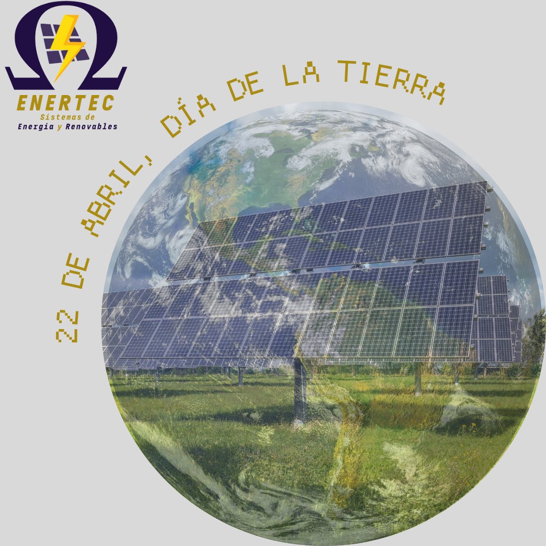 🌍 22 de abril. Día de la Tierra. 🌍 En un día como hoy queremos dar valor a la sostenibilidad del autoconsumo. Placas solares (fotovoltaicas), el futuro.
Contacta con nosotros.
#DiaDeLaTierra #PlacasSolares #Autoconsumo #MedioAmbiente #VehículoEléctrico #Sostenibilidad #EarthDay