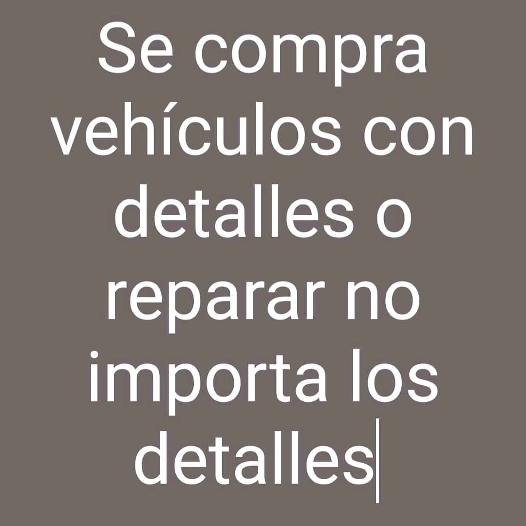 Fuyiscar's tweet photo. Se compran carros con deatlles #Maturin #Anzoategui @Fuyiscar https://t.co/aYojwlQPrL