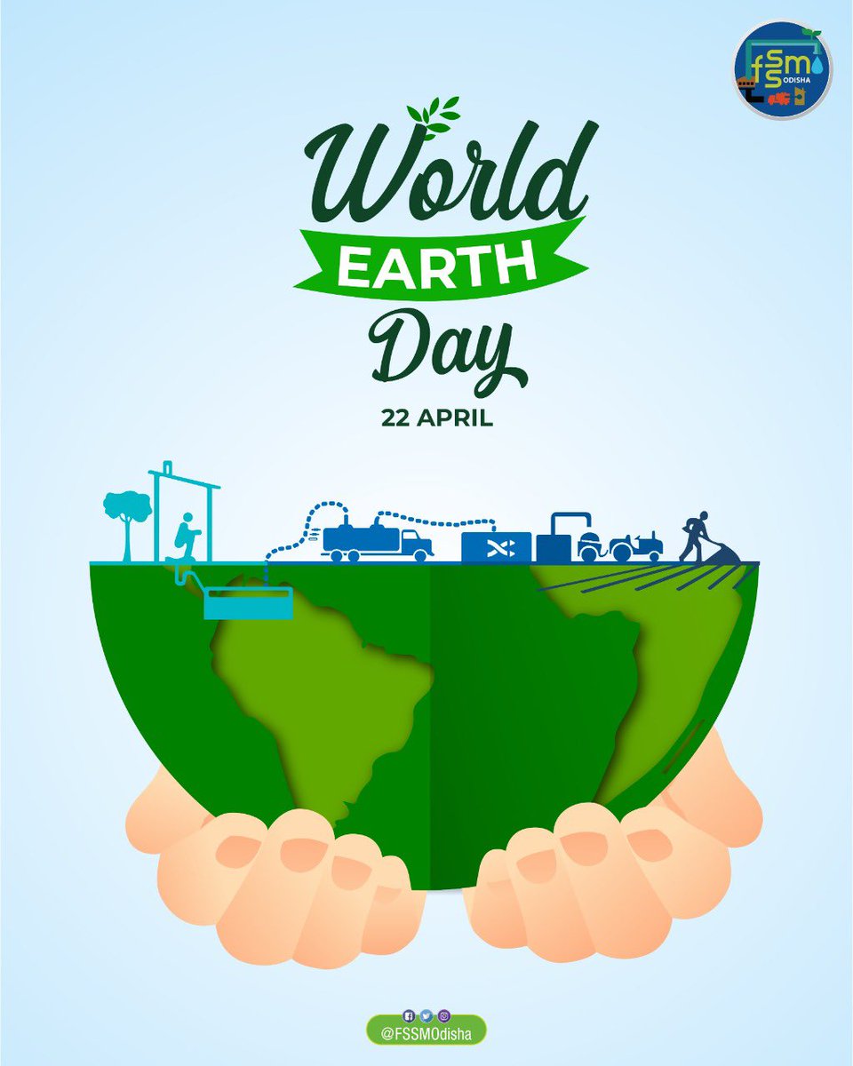 Safe sanitation is fundamental to improving standards of living of people and protecting the environment. On this Earth Day, let’s commit to continue working towards providing safe sanitation through continued use of toilets and safe management of toilet waste #EarthDay
