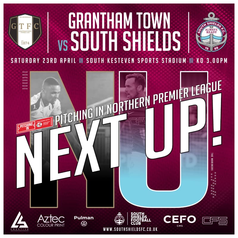 SouthShieldsFC's tweet photo. Tomorrow's assignment...
Who's heading to Grantham? https://t.co/ttCJkV7J6S
