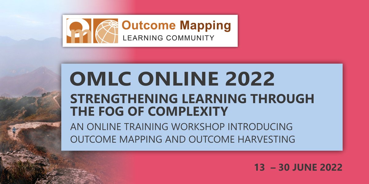 outcomemapping's tweet image. Are you interested to learn more about Outcome Mapping or Outcome Harvesting?

Register now for our next online training: event.outcomemapping.ca