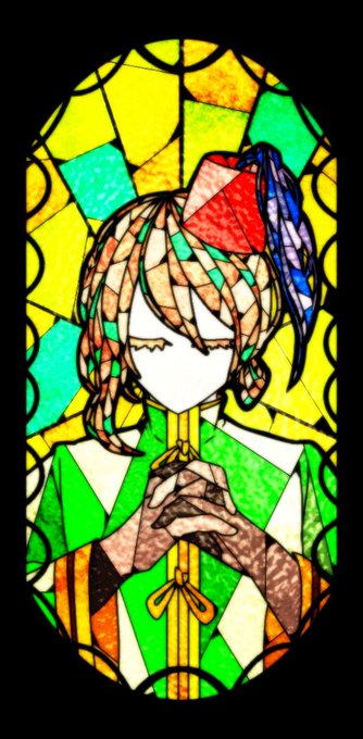 ステンドグラス風のtwitterイラスト検索結果 古い順