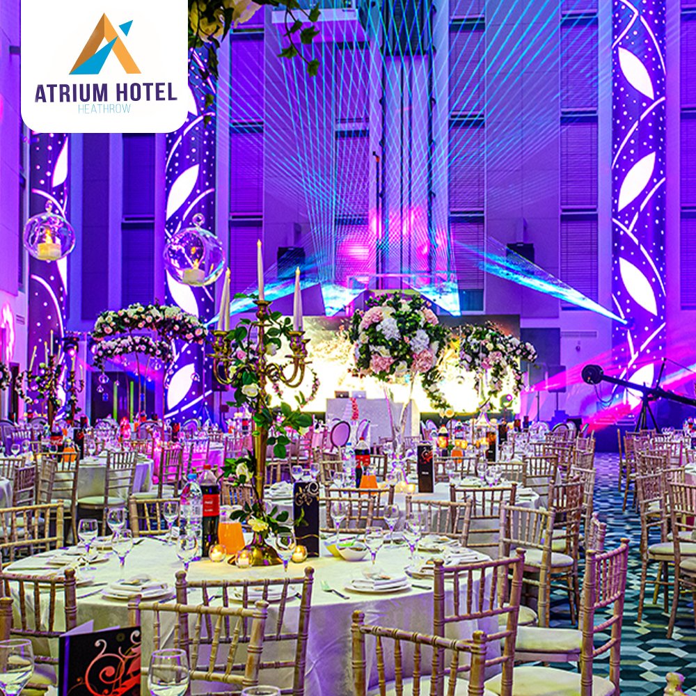 From conference meetings -to intimate weddings &amp; gala dinners; Atrium hotel does it all.
.
.
.
#AtriumHotel #London #Londonhotel #londonvibes #luxury #conferenceroom #meetingroom #businessmeeting #hotelconference #galadinners #weddings  #weddingvenue #londonwedding