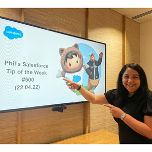 SalesforcePhil's tweet photo. 🥁🥁🥁🥁🥁🥁🥁🥁🥁🥁

It's my #500 #Salesforce Tip of the Week🥳

🤩Tip 1: @LangstonJessica 

🤩Tip 2: @traveling_dev 

🤩Tip 3: @ZahraS_B 

Click on the link below for all TWELVE tips 👇👇👇

https://t.co/nbrIrbVXKS

#TrailblazerCommunity https://t.co/9MOALmgp4m