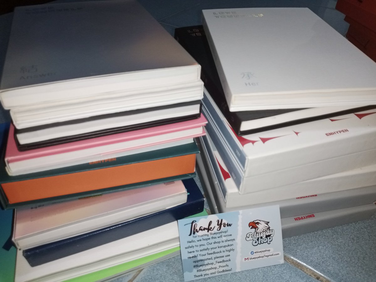 bluejayshop's tweet photo. pili tayo madami since dami ko onhandd, free albums din sa sale tomorrow!! 🥹 https://t.co/tbhYU7ixaS