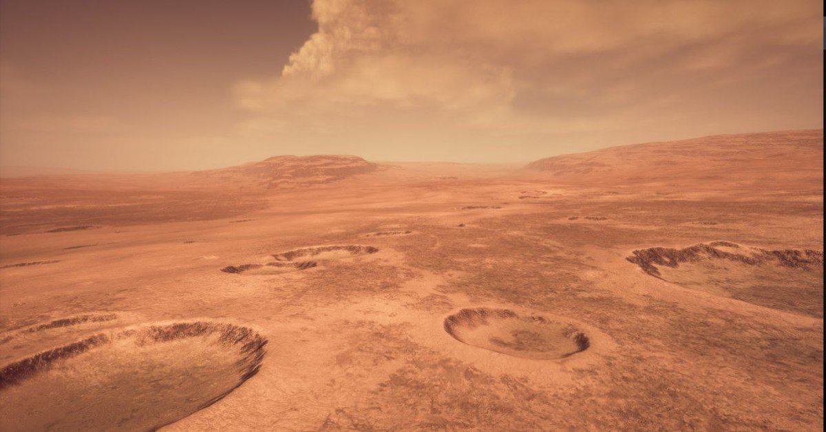 mars4_me's tweet photo. #Mars4 #game launch is coming so soon, you can almost see it in the horizon! ☄️

Meanwhile, we're wondering, what will you name your Mars Land?🤔 https://t.co/DN17OWPYk5