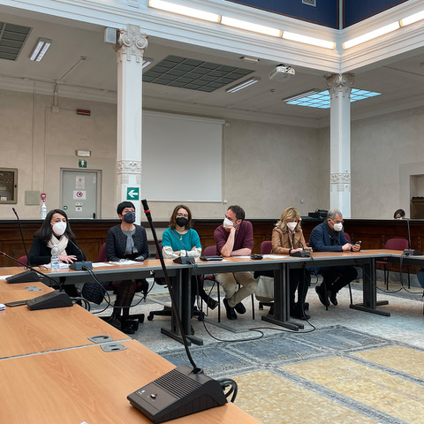 Oggi il nostro Ufficio ha partecipato all'audizione in Commissione Legalità. presso la sala Carpanini di Palazzo Civico.
La Garante ha illustrato le condizioni dei luoghi di privazione della Libertà di competenza dell'Ufficio e ha risposto ai numerosi quesiti dei consiglieri.