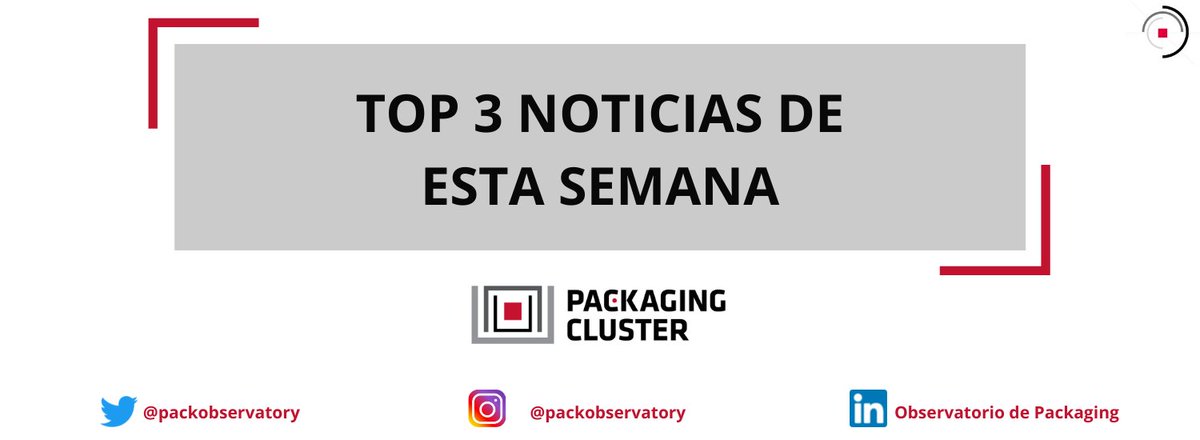 packobservatory's tweet image. 🔴Les presentamos el TOP 3 de las noticies de esta semana:

1. Las 6 personalidades del packaging para Millennials y GenZ

2. Soluciones de Envasado Responsables, más allá del reciclado

3. Cómo diseñar el packaging de un producto: mejores prácticas