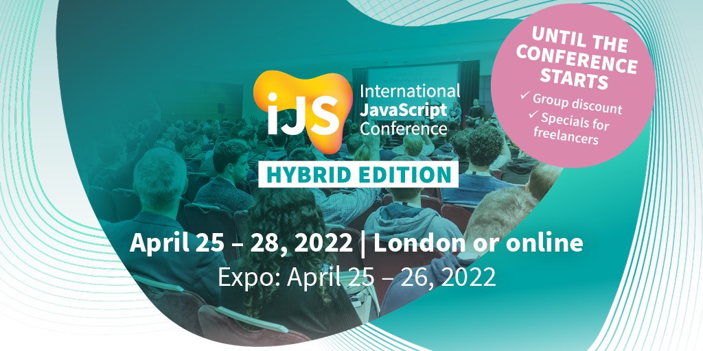 JavaScriptCon's tweet image. At international #JavaScript Conference London you will meet internationally recognized thought leaders and benefit from their expertise.
Attend inspiring sessions and in-depth workshops to learn what you need to push your #JS-skills to the next level! >> ow.ly/gaFl30s1yri