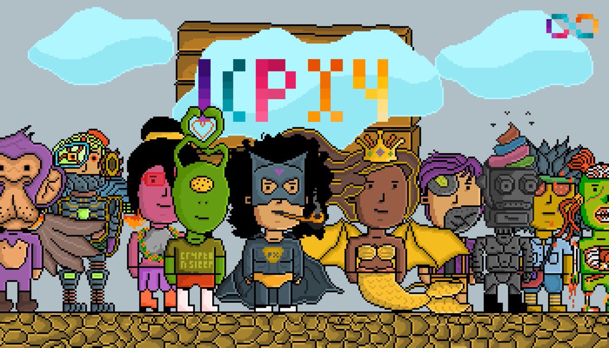 📢 ICPxy is now on icp123.xyz/ICPxy

ICPxy is a pixel art collection that’s focused on long term utility. @icpxy 

#Dfinity #ICP