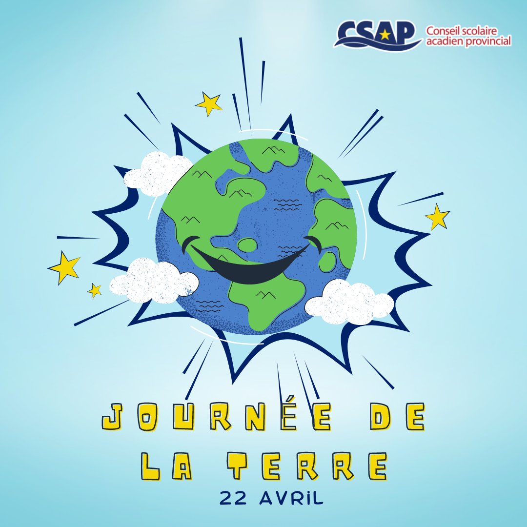 À l'occasion du Jour de la Terre, quelles actions poserez-vous aujourd'hui afin de faire la différence? 💡

Dites-nous le et courrez la chance de l'une de nos bouteilles à café/eau réutilisables 🥤

#JourdelaTerre #CSAP #Acadie #NouvelleÉcosse #Éducationenfrançais