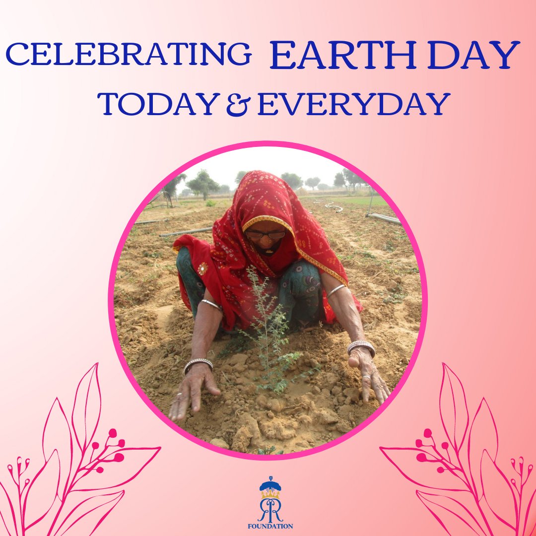 RRF celebrates Earth Day everyday! We believe in the power of small acts of nature preservation &amp; community action now will lead to a just &amp; equitable future for all!

 #EarthDay22 | #sustainability | #ClimateActionNow | #EarthDayEveryDay