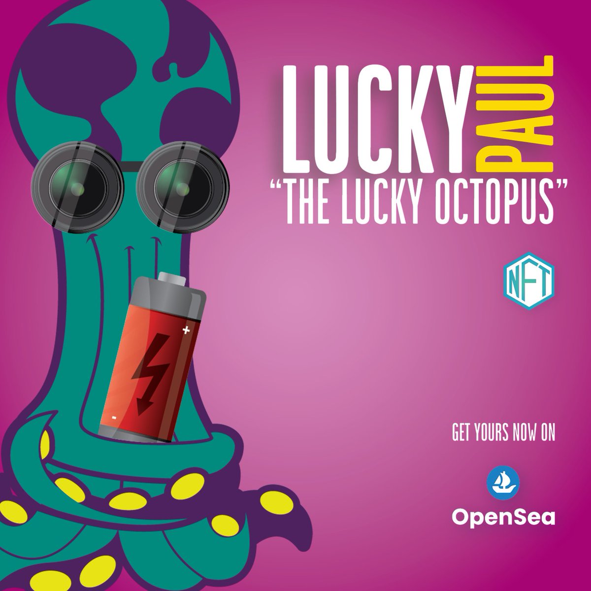Strike it lucky with Lucky Paul.
opensea.io/collection/luc…………

#nft #nftdrop #nftfollow #nftart #nftartist #nftcollectibles #nftproject #nftcollection #nftgiveaway #nftcommunity #nftcollector #nfts #nftusa #nftartwork #nftcollectors #opensea #nftbuyer #rareart