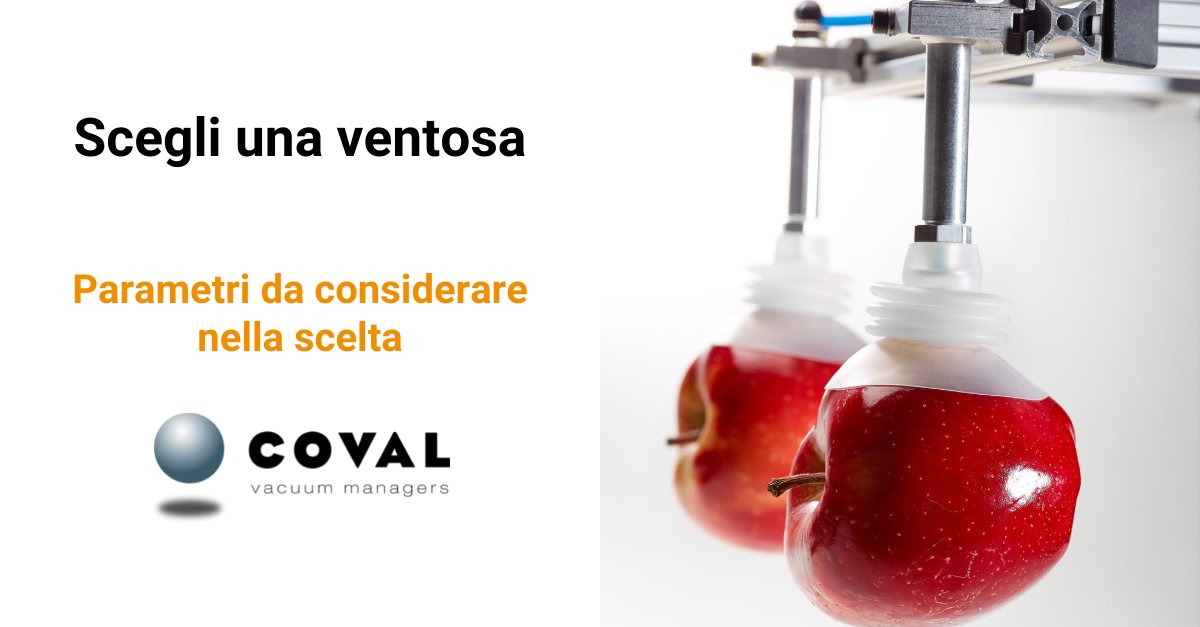 CovalItalia's tweet photo. Per manipolare qualsiasi tipo di oggetto di diverso peso, superficie, forma e dimensione, le ventose devono essere selezionate con precisione.

COVAL - I criteri di selezione di una ventosa - forme, materiali, diametro (https://t.co/hSzBFNCOvJ)
#ventose #vacuum #COVAL https://t.co/tnVlk81Wzx
