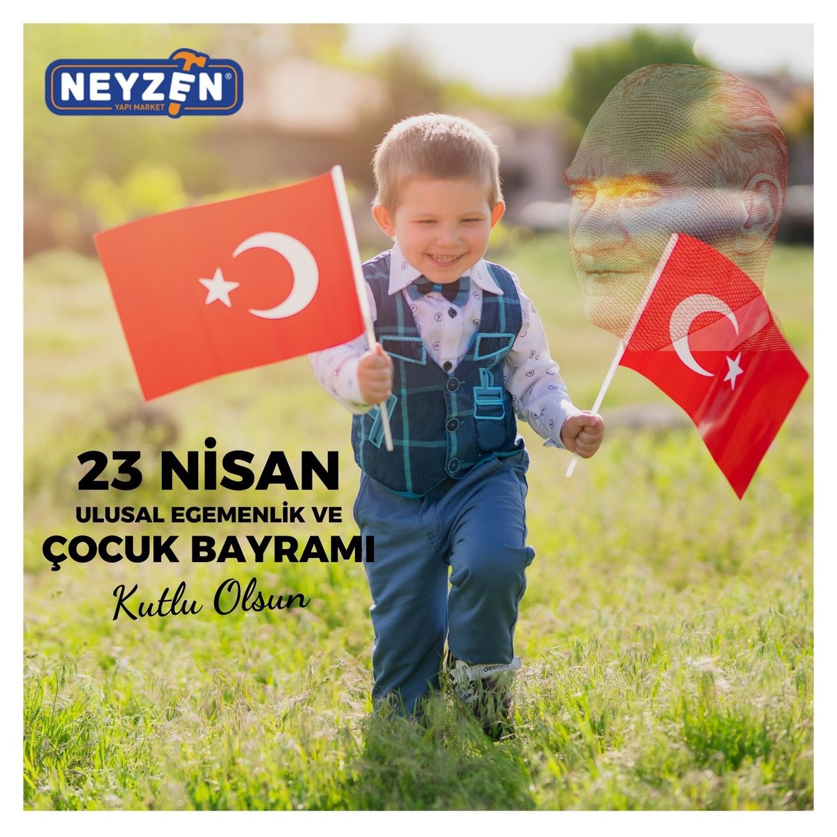 23 Nisan Ulusal Egemenlik ve Çocuk Bayramı Kutlu Olsun! 🇹🇷👧🏼👦🏼

#23nisan #23nisanulusalegemenlikveçocukbayramı #mustafakemalatatürk