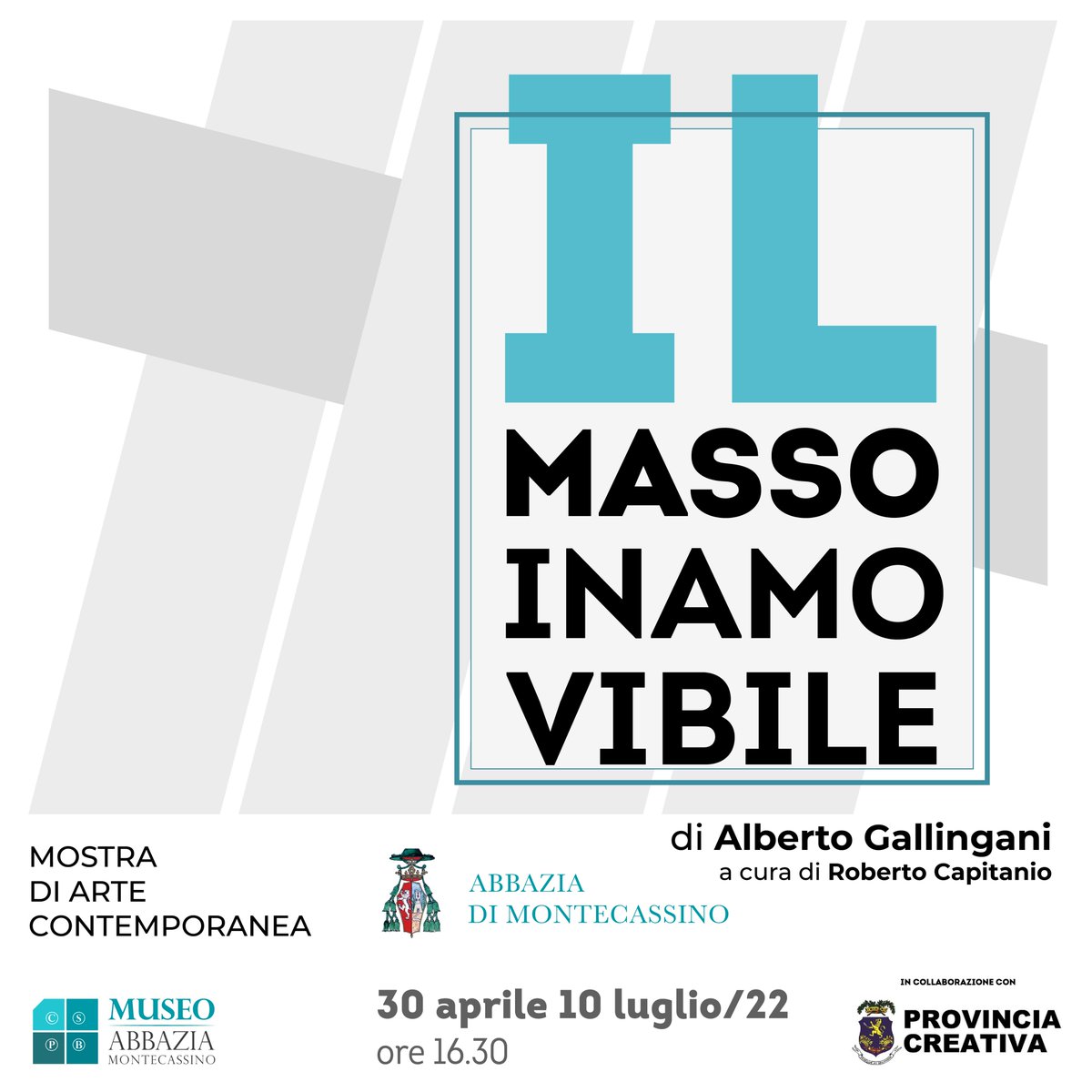 Abbazia di Montecassino/Montecassino Abbey (@m_c_a_b_b_e_y) on Twitter photo #Montecassino 30 aprile-10 luglio mostra di #arte #contemporanea "Il masso inamovibile" di Alberto #Gallingani a cura di Roberto Capitanio. La mostra rientra nel ciclo di esposizioni che porteranno ai 1500 anni della fondazione dell'Abbazia nel 2029 <a href="/uni_cassino/">Università Cassino</a> #montecassino2029 #Montecassino 30 aprile-10 luglio mostra di #arte #contemporanea "Il masso inamovibile" di Alberto #Gallingani a cura di Roberto Capitanio. La mostra rientra nel ciclo di esposizioni che porteranno ai 1500 anni della fondazione dell'Abbazia nel 2029 <a href="/uni_cassino/">Università Cassino</a> #montecassino2029