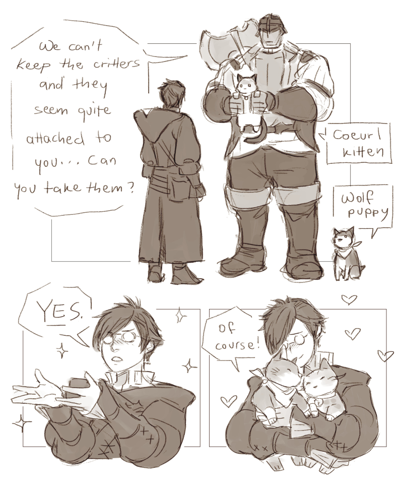 FFXIV journal entry 3: I've only had these minions for a day and a half but if something happened to them....... 