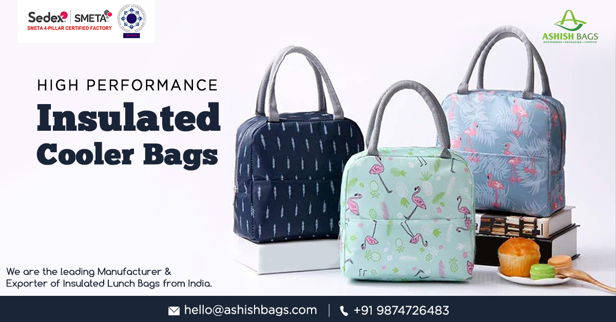 We are #manufacturing and #exporting a valuable assortment of Customized #Insulated #Cooler #Bags in Kolkata, India. These are made out with optimum grade raw material and advanced techniques under the strict guidance of trained professionals as per the set industry standards. https://t.co/RfLEHXbIFp