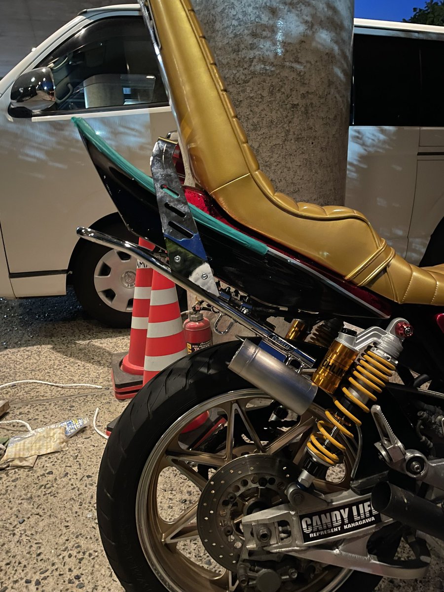 XJR400 ファッションタンデムバー-