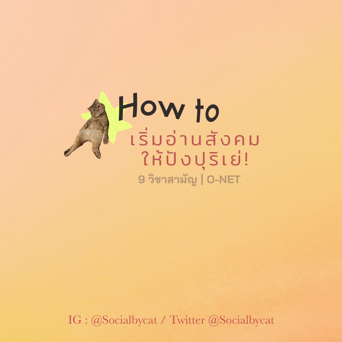 socialbycat's tweet image. สวัสดีน้องๆที่น่ารักของแมว🐈 แมวจะมาแนะนำการเตรียมตัววิชาสังคมกันจ้า น้องสามารถเริ่มแพลนและลงมือทำได้ตั้งแต่วันนี้เลยนะงับ น้องต้องเชื่อใจในตัวเองว่าน้องทำได้😺เพราะเป็นก้าวสำคัญที่จะทำให้น้องมีกำลังใจในการทำตามเป้าหมายยังไงล่าา
มาดูในเธรดกัน ! 

#dek66 #เด็กซิ่ว #tcas66