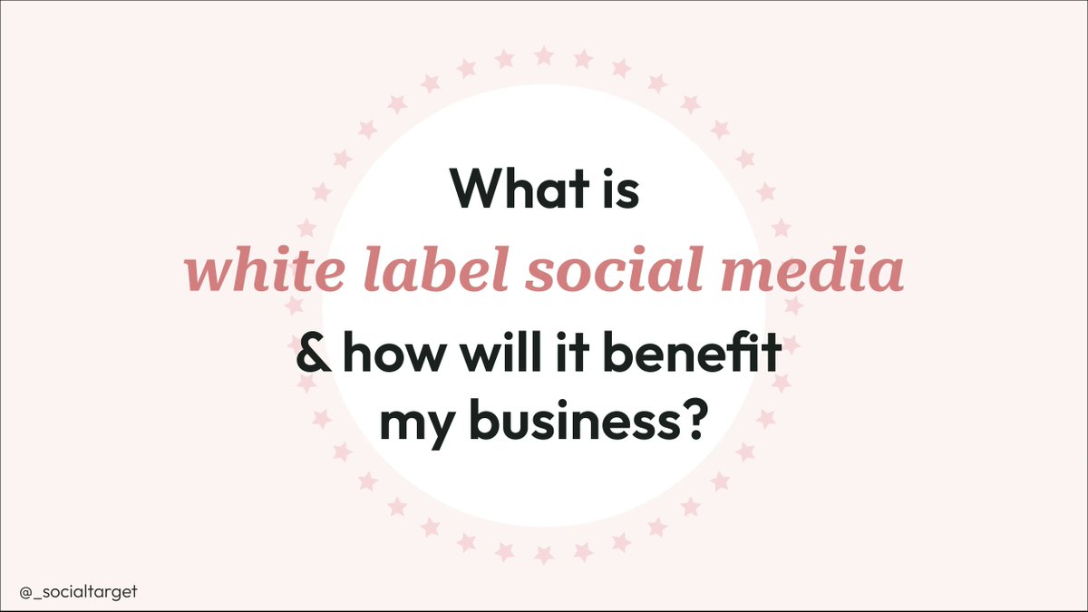 Have you checked out my blog post on #WhiteLabelSocialMedia &amp; the benefits it can bring to your business? 🖊

Read it here: buff.ly/36kEEtv