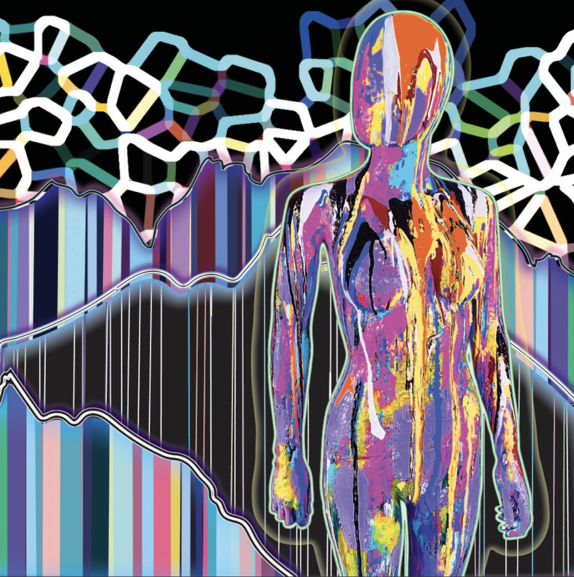 jpegjulee's tweet photo. Check out jpegjulee #52 on OpenSea https://t.co/LZuXshHnax via @opensea #jpegjulee #bodypaint #model #modernart #abstractlandscape #abstractart #cryptouniverse #metaverse #matic #nft #NFTCommunity #newnftproject https://t.co/HdrOuebw3W