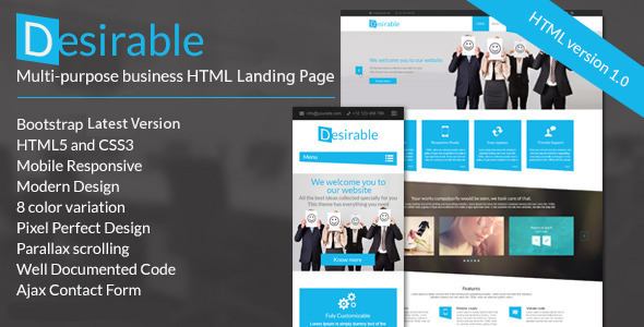 stylelibreview's tweet image. Desirable -  Business Landing Page Template
stylelib.org/away/?id=273369

#html5template #landingpages #premiumtemplate #project #themeforest #zozothemes #business #corporate #marketing #modern #onepage #responsive #landingpage #clean