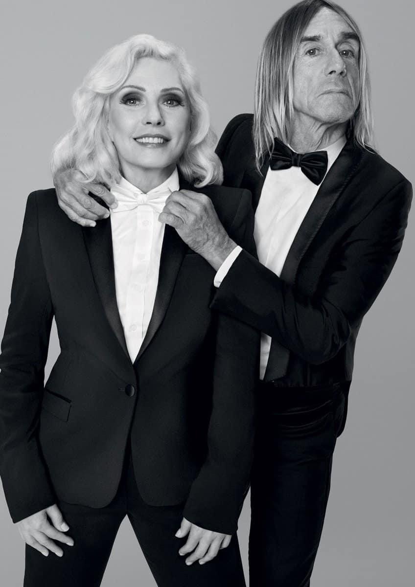 Happy 75th Birthday Iggy Pop. Seen here with Debbie Harry. Both still cool as f**k 