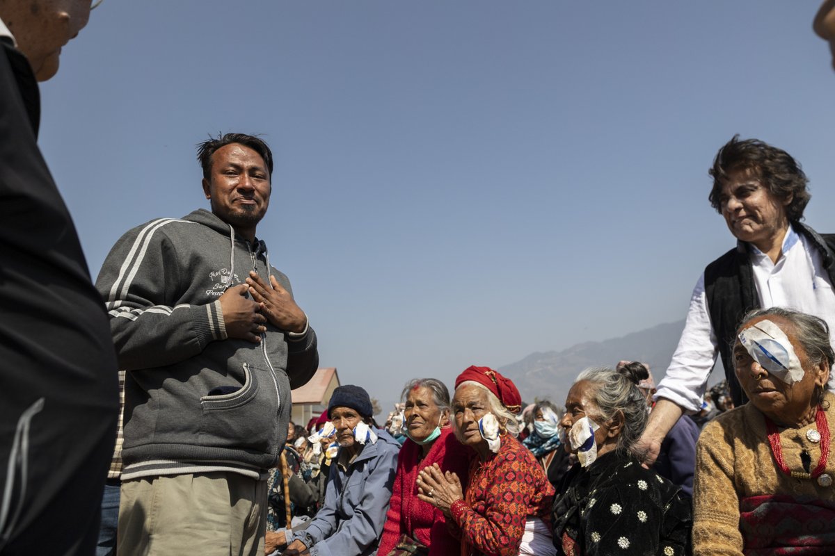 mrtejkohli's tweet photo. Gyan looks towards the doctor and others that surround him after his mother tells him that she can #seeagain. #Happiness #TejKohli #SeeingAgain #2030insight #Vision #Joy #TejTalks https://t.co/9nFFTA60xi