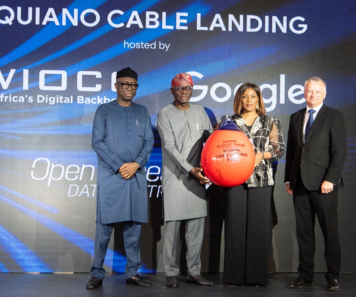 capacitymedia's tweet image. #CapacityNews: @Google and @WIOCC_ confirm the landing of the #Equiano #subsea cable in Lagos, #Nigeria.

Read the full report by @nitnat1989 on our website: spr.ly/6016K7lTr

#Telecoms #Telecommunications #Technology #News