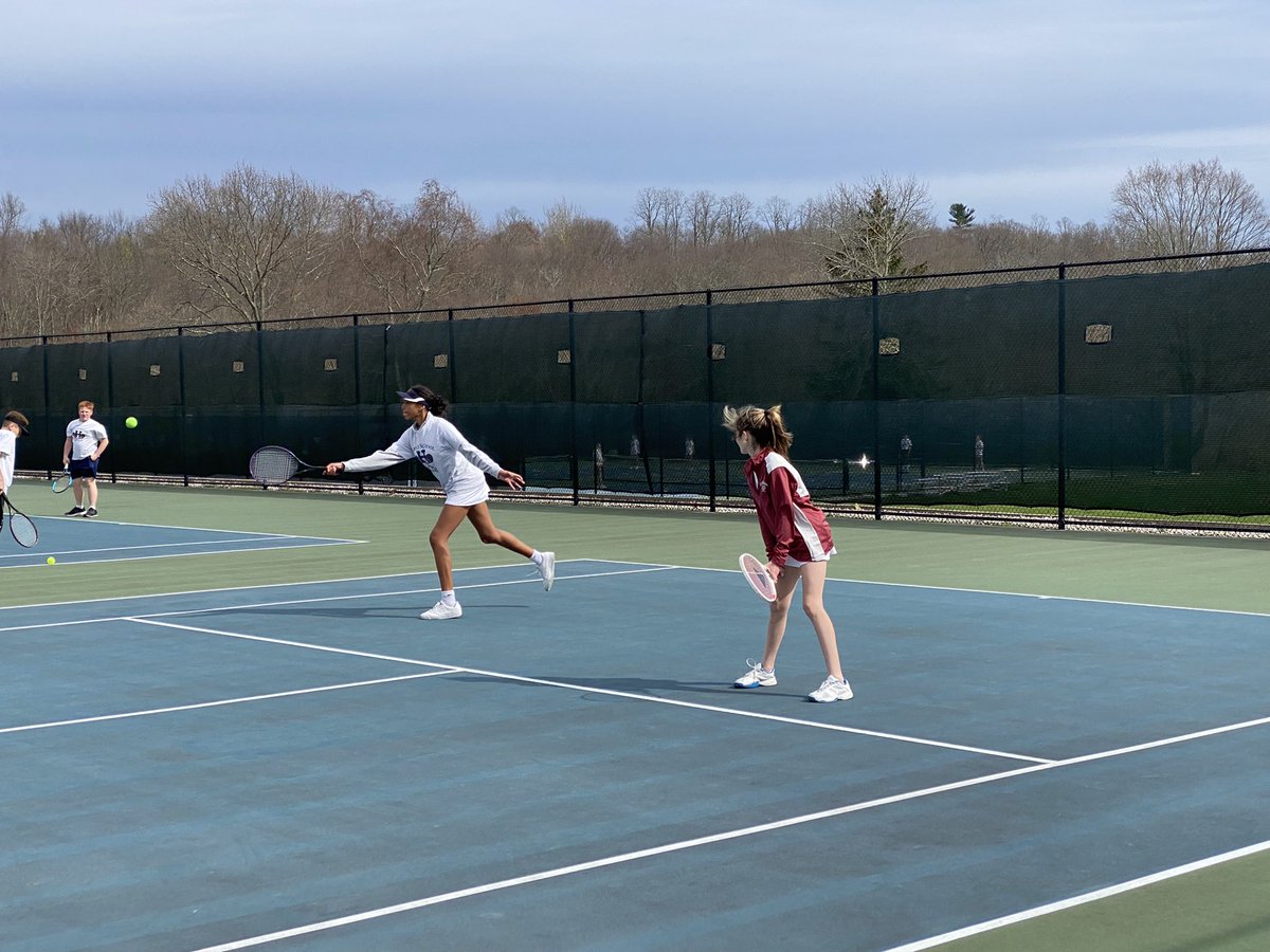 Tennis did a great job at their home match yesterday!