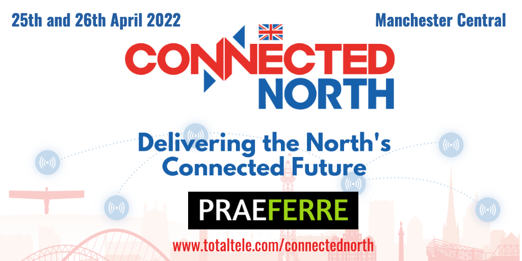 praeferre's tweet image. We will be exhibiting in Manchester at flagship #Connectednorth event as part of #Manchestertechweek .

It is happening next week featuring regions outstanding innovations in the telecoms sector and how they are contributing to north’s connected future.

Meet us at  stand S8 !