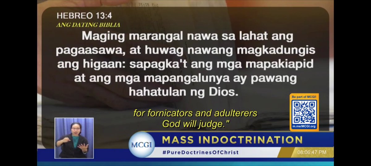 If you are a Man, your body is for your wife only. If you are a Woman, your body is for your husband only.
Are Your Prayers Heard
#PureDoctrinesOfChrist