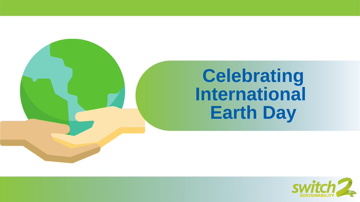 Switch2 are proud to be supporting International Earth Day! 🌏

#EarthDay #Sustainability #Decarbonisation