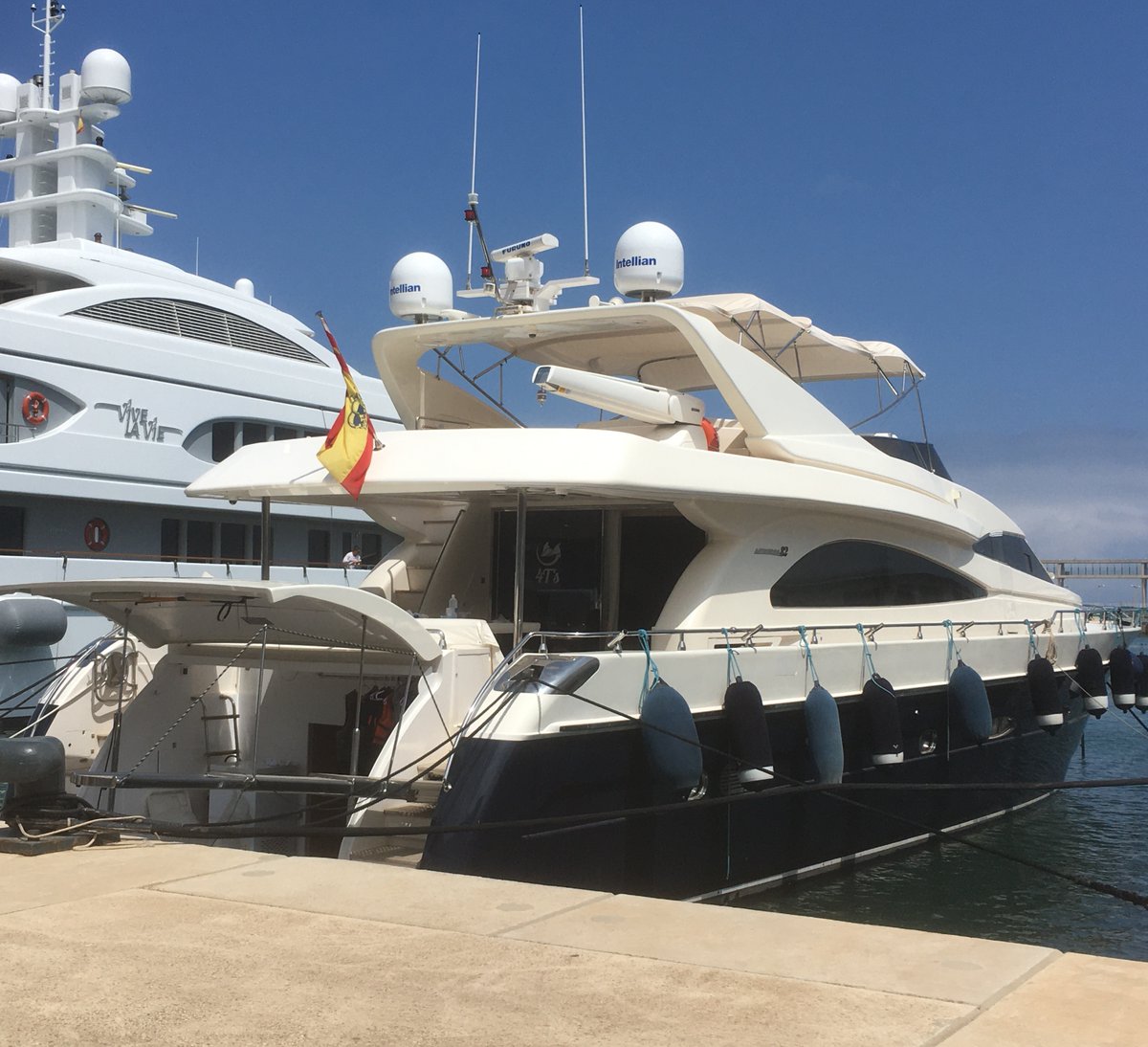 PortDenia's tweet photo. ** Need a lift? **

From #Marina to #Shipyard we have your yacht covered! At Port Denia we can service yachts and superyachts ('in' or 'out' of the water) of any size.
In the photo, the yacht M/Y 4TS
https://t.co/bkVMVr7ikw
#Yachting #Spain #Superyachts #Denia #Shipyard https://t.co/RVxhXYtK1G