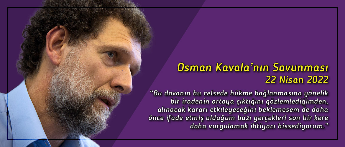 1/ #OsmanKavala: "Bu davanın bu celsede hükme bağlanmasına yönelik bir iradenin ortaya çıktığını gözlemlediğimden, alınacak kararı etkileyeceğini beklemesem de daha önce ifade etmiş olduğum bazı gerçekleri son bir kere daha vurgulamak ihtiyacı hissediyorum."
#GeziDavası