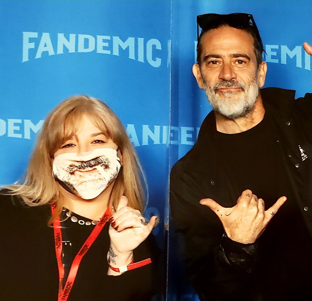 LisaMarieMedic1's tweet photo. In case ya didn't know...
Today is the 56th birthday of @JDMorgan!
And, as such, I think I shall don my fave mask to celebrate this FACT & that, at least for today,
I am #JDMAF!
๐๐๐
Mahalo & More to THE Bestest DaDamn Dude on this rock ๐ https://t.co/Slb25LCogy