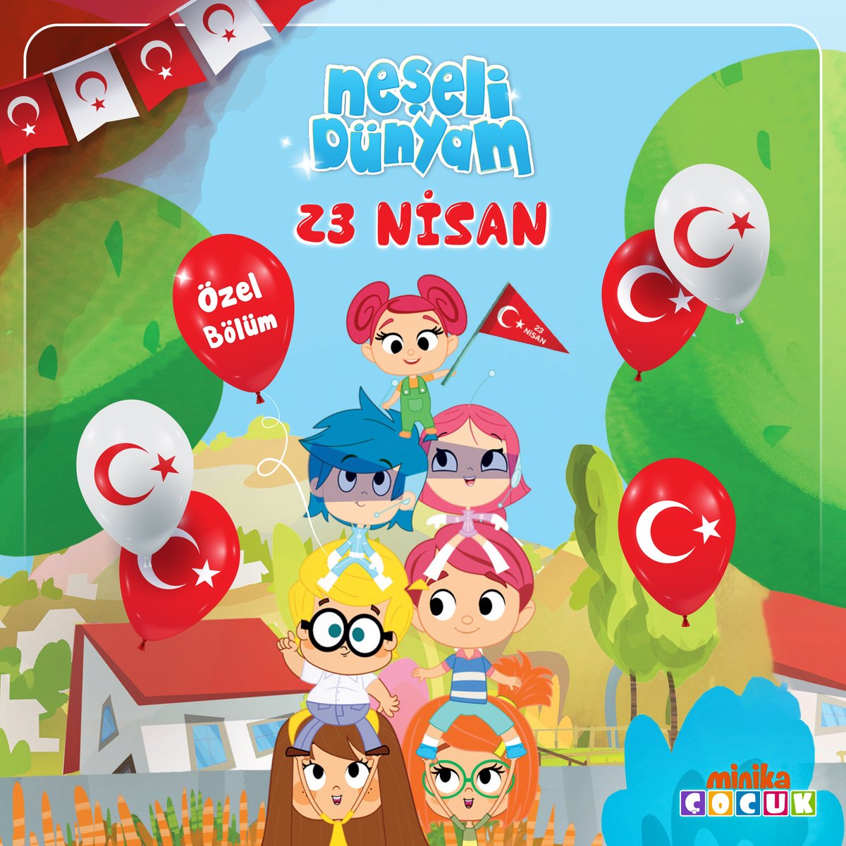 Neşeli Dünyam 23 Nisan özel bölümü minika YouTube kanalında! 😎
🔸
#minika #23nisanulusalegemenlikveçocukbayramı