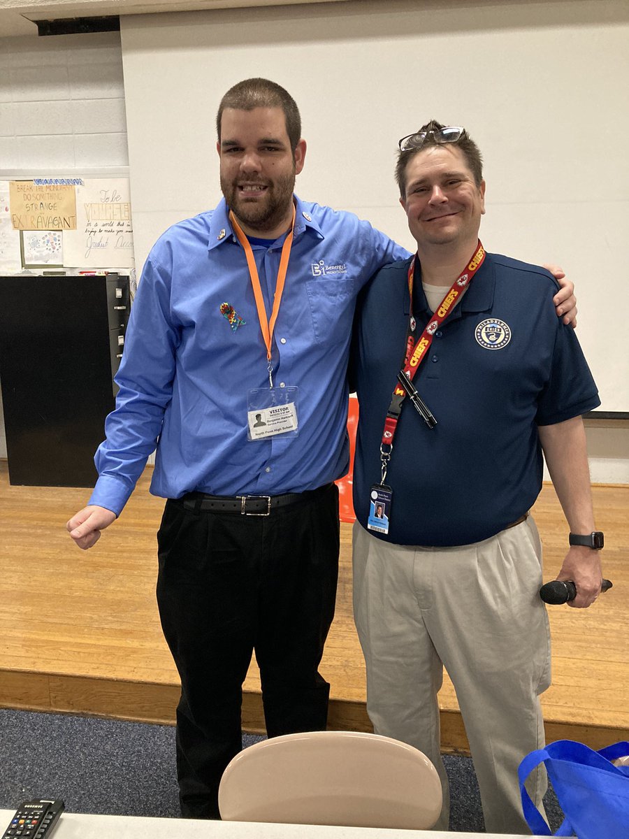 McgeeHeimNPSD's tweet photo. Great morning @NPennHS! @BenergyEAC presenting to our students! #AutismAcceptanceMonth @ann2779 @broxtnm https://t.co/mqCKE2zmcf