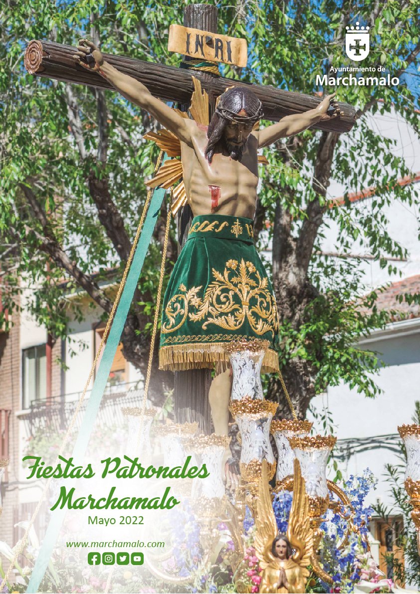 🔊 FIESTAS PATRONALES 2022
📅 Del 5 al 8 de mayo

🎉¡Al fin podemos celebrar nuestras Fiestas! 🎉

Desde finales de abril y durante todo el mes de mayo, actividades lúdicas, deportivas, culturales y religiosas para disfrutar en comunidad.

PROGRAMA:
➡️marchamalo.com/noticias/event…
