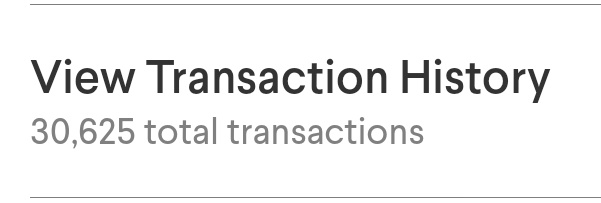 Since <a href="/Quidd/">Quidd👾</a> coins are gone for good I thought I'd take one last look at how many coins sales I've made in the past few years. Shocked to see that I've made more cash sale transactions in 18 months than coin sales in almost 3 years! 😲 I'll miss you coins, but not really 😀
