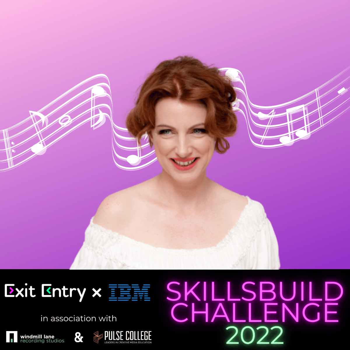 Enter the Exit Entry x <a href="/IBM/">IBM</a> SkillsBuild Challenge and you could win a 2 day masterclass called "Music is the gateway to your Wellbeing" with <a href="/mariabutterly/">Maria Butterly</a>, in partnership with <a href="/WindmillLaneRec/">Windmill Lane Recording Studios</a> and <a href="/Pulsec/">Pulse College</a>.

For more information go to -> exitentry.com/competition.ht…