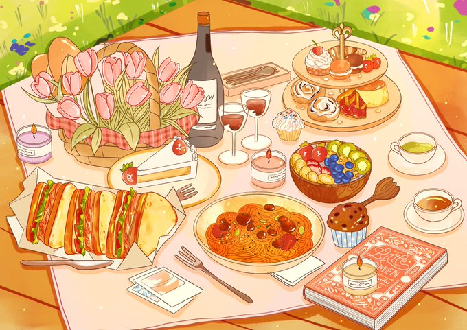 「tablecloth」 illustration images(Latest｜RT&Fav:50)｜2pages