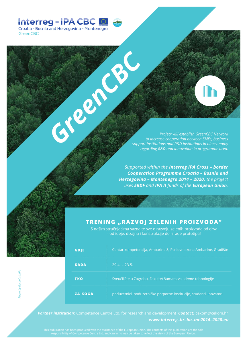 competencentre's tweet photo. 🔊 NA 52. OBLJETNICU PLANETA ZEMLJE @competencentre VSŽ POZIVA VAS NA #GREENCBC RADIONICU „RAZVOJ ZELENIH PROIZVODA!“🌍

👉Klikni i saznaj više: https://t.co/UjDYT8FXC8

#InterregIPACBC #GreenCBC #cekom #DanplanetaZemlje2022 #zelenatranzicija #digitalnatransformacija  #cekom https://t.co/q7CUGzfVqT