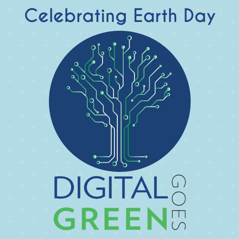 #EarthDay2022  is the day of celebration and making promises, let us pledge to bridge digital and green and make our planet a better place to live, both for us and many generations to come! #greenbydesign