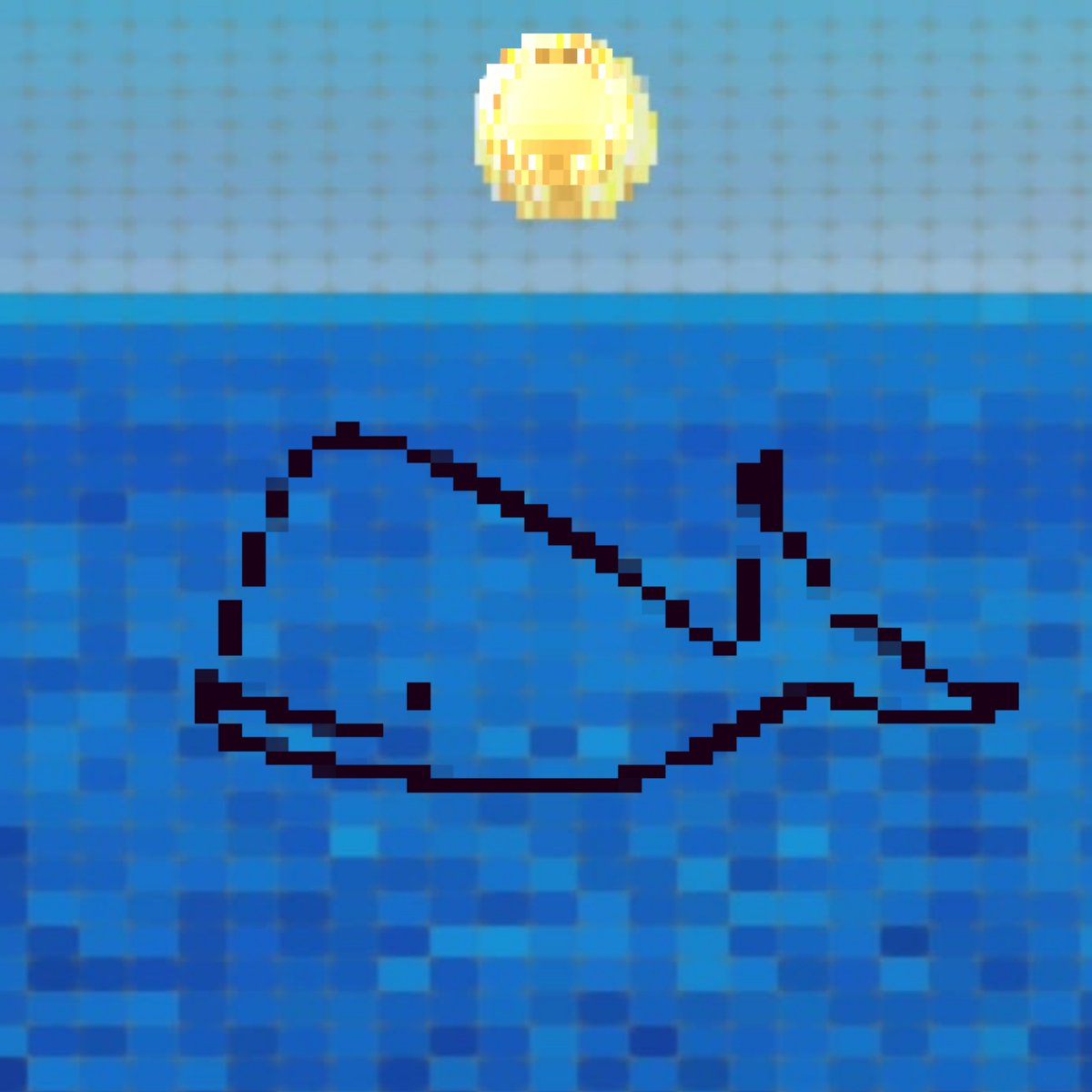 My #pixelart was inspiration for <a href="/MxK777/">MxK天照 | NFT's </a> whaleart.Amazing🥰A 7 day's auction is on <a href="/opensea/">OpenSea</a> Floor 1$!! Let's rise it up.All income goes to <a href="/i_archipelago/">Archipelago</a> project to support artists. Let's goo #nftcommunity #nftcollectors lets realize Keith's #NFTProject  
opensea.io/assets/0x495f9…