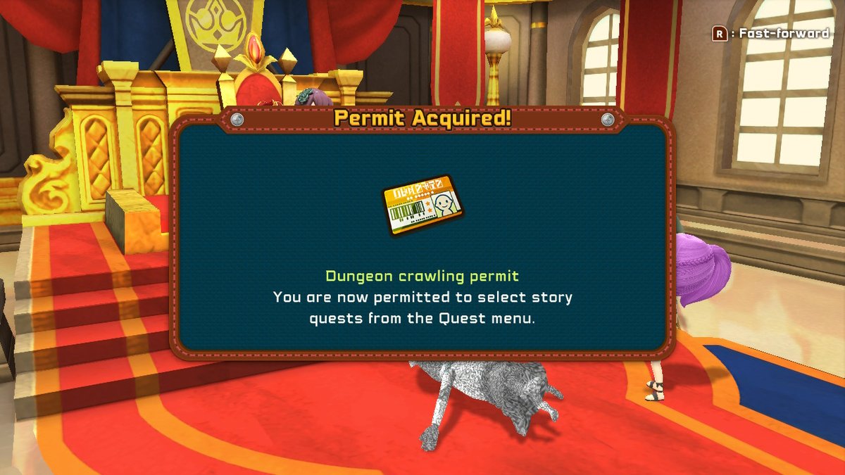 Nayuleska's tweet photo. New permits & a new mission #SnackWorld #NintendoSwitch https://t.co/lLsot9P2z7