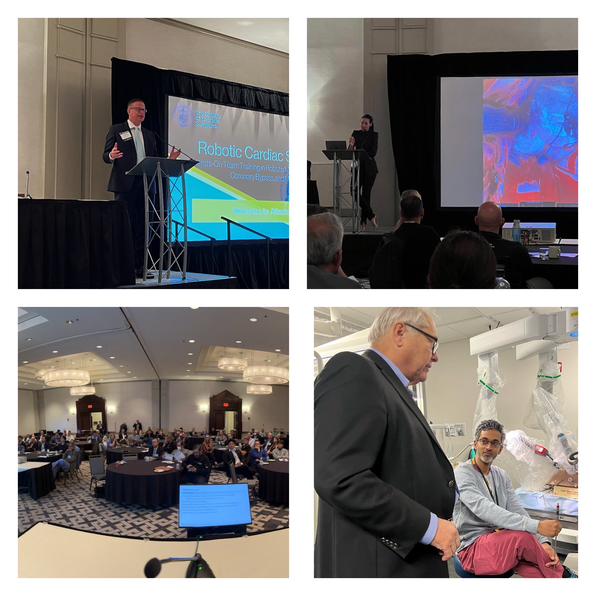 sloaneguy's tweet photo. Very excited for this years @STS_CTsurgery Robotic Cardiac Surgery Workshop @IntuitiveSurg training facility in Atlanta. Amazing speakers and hands on lab for all including mitral valve repair and coronary artery bypass! https://t.co/Ws3gpKMPOH