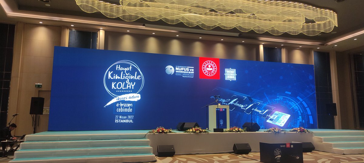 #HayatKimliğinleKolay E-imza lansmanı  <a href="/sefikaygol/">Şefik AYGÖL</a> <a href="/TCNufus/">Nüfus ve Vatandaşlık İşleri Genel Müdürlüğü</a> <a href="/suleymansoylu/">Süleyman Soylu</a> @ErccanTuran <a href="/ozpolatmcagri/">Mehmet Çağrı Özpolat</a> <a href="/HacTemel/">Hacı Temel</a>