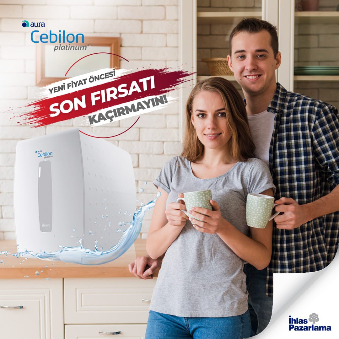 Çay demlerken kullandığınız suyun mineral ve oksijen değerinin yüksek olması, suyun sert ve kireçli olmaması, lezzeti çok etkiler. Çay demlerken musluk suyu yerine Aura Cebilon Platinum ile arıtılmış su kullanın, içtiğiniz çayın tadına varın. #auracebilon #suarıtmacihazı #çay